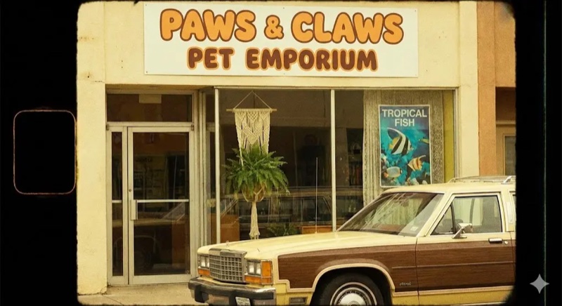 Paws & Claws Pet Emporium storefront